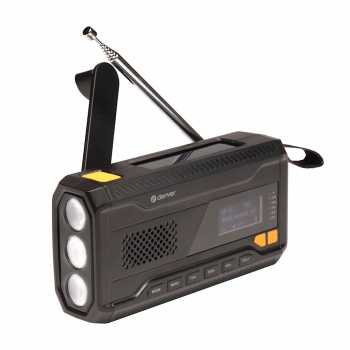 Denver SCD-2033 nødradio med solceller