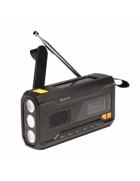 Denver SCD-2033 nødradio med solceller